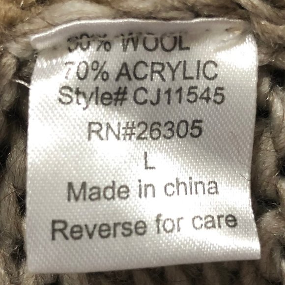 Wish Knit Wool Blend Sweater Size L - Picture 5 of 5